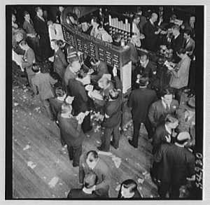 Der gute alte Spekulant? Das Parkett der New Yorker Börse 1939 